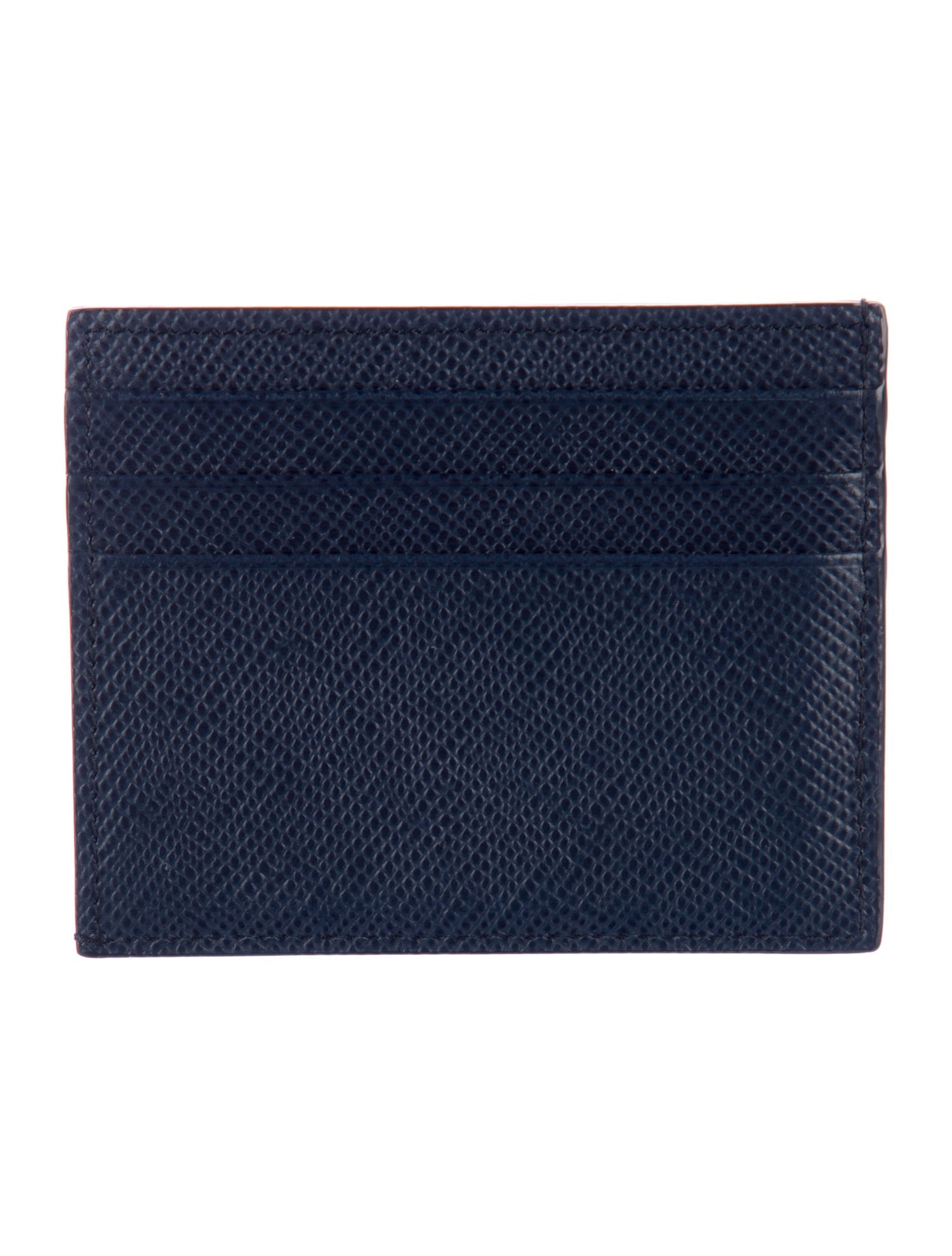 Prada Saffiano Cuir Leather Card Holder w/ Tags