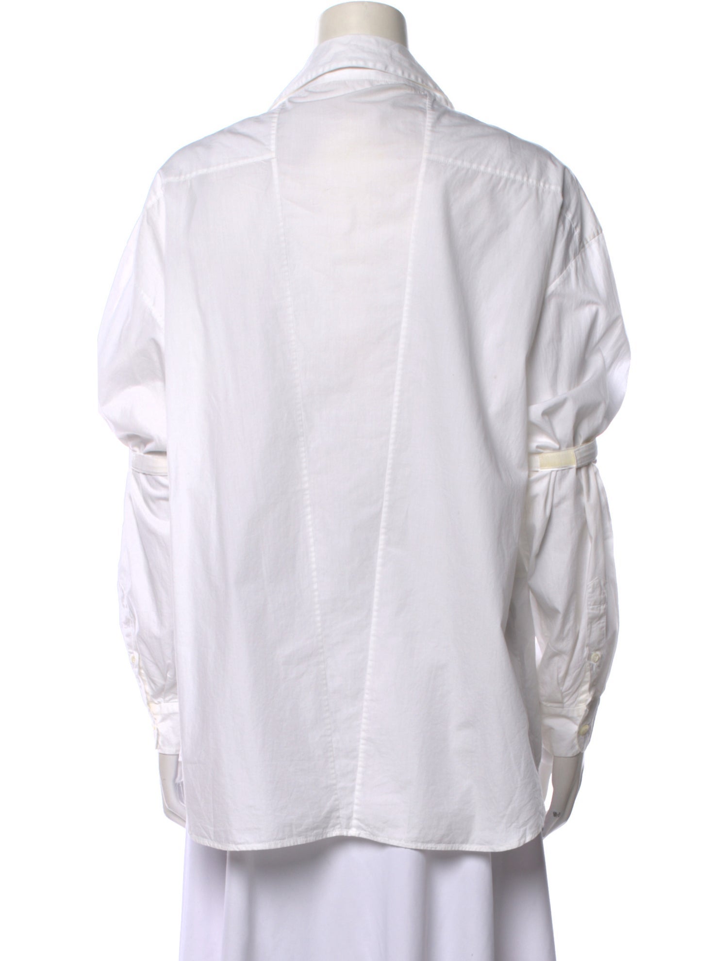 Prada 2017 Long Sleeve Button-Up Top