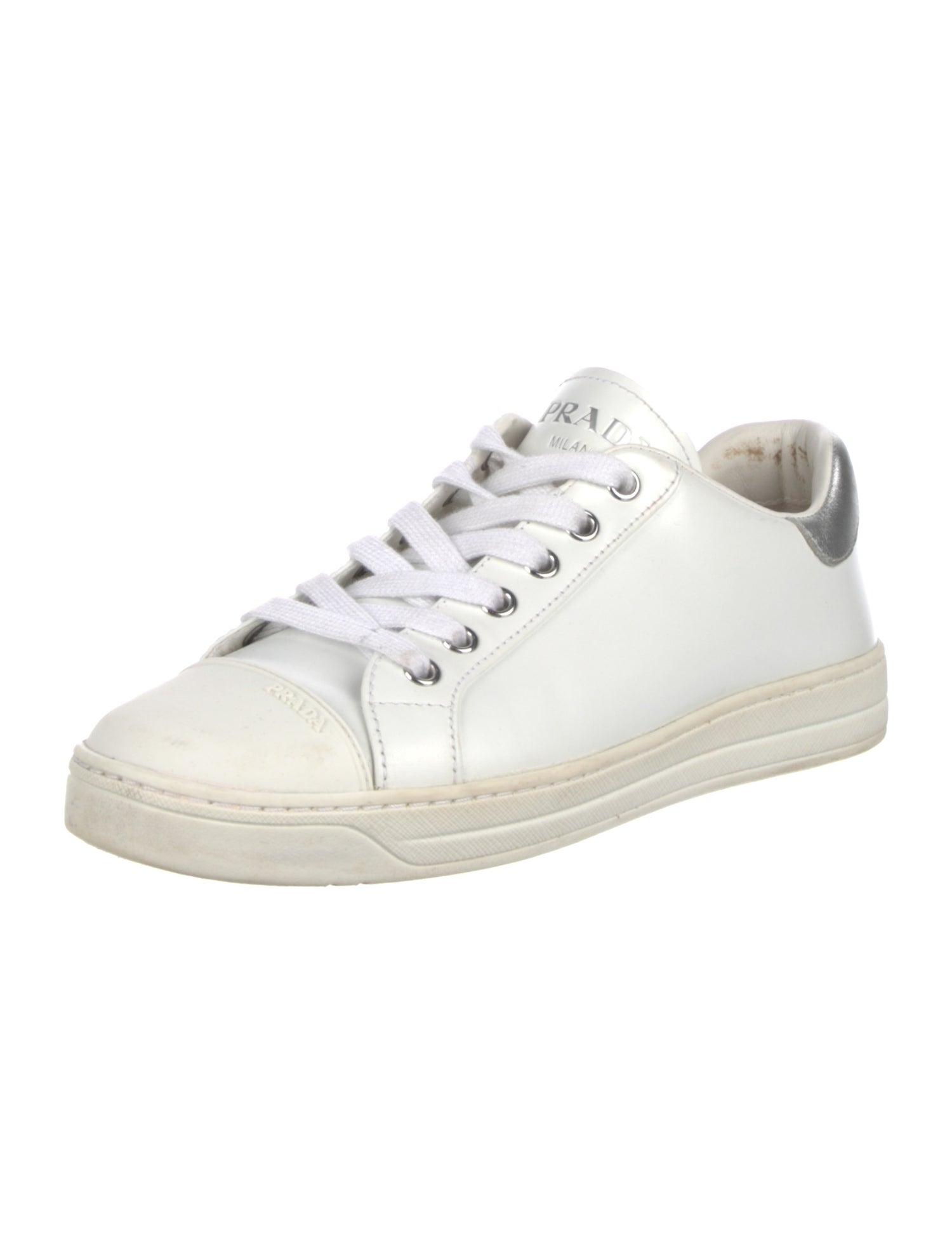 Prada Leather Sneakers