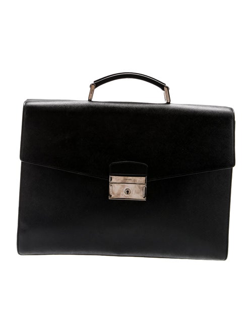Prada Saffiano Cuir Leather Briefcase