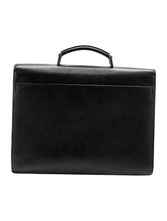 Prada Saffiano Cuir Leather Briefcase
