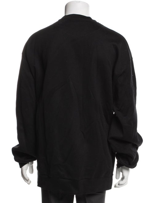 Prada 2022 Enameled Metal Triangle Sweatshirt