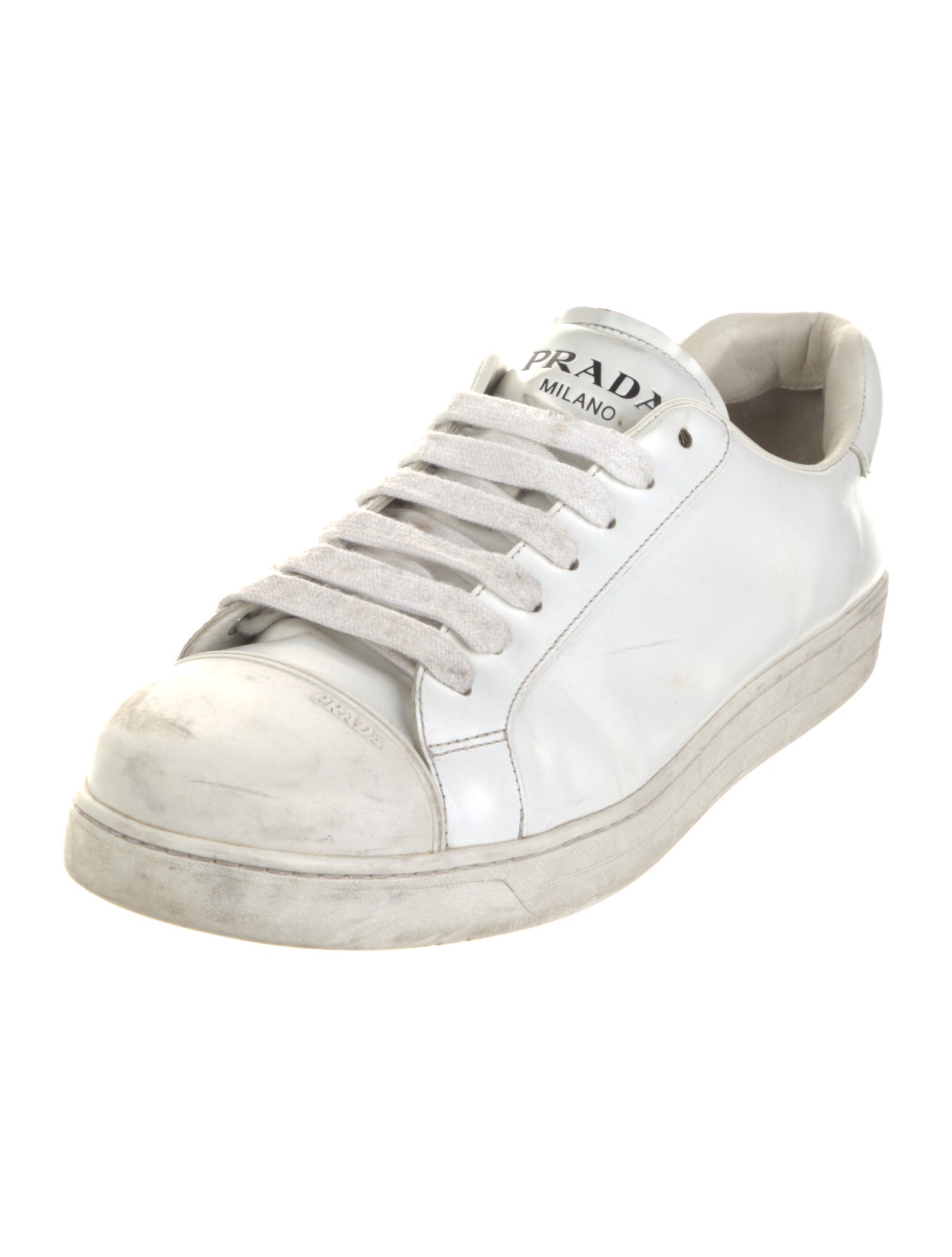 Prada Leather Sneakers