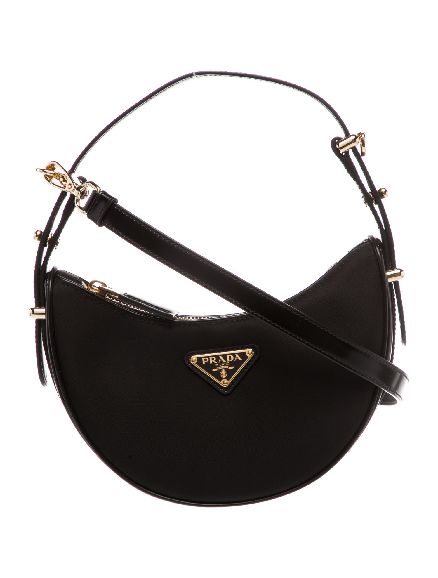 Prada Tessuto Nylon Tessuto Mini Arque Bag Mini