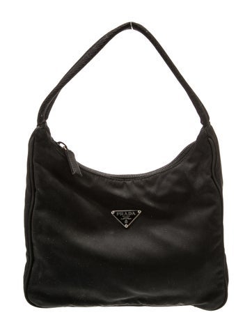 Prada Handle Bags Tessuto Nylon Top Bag Vintage