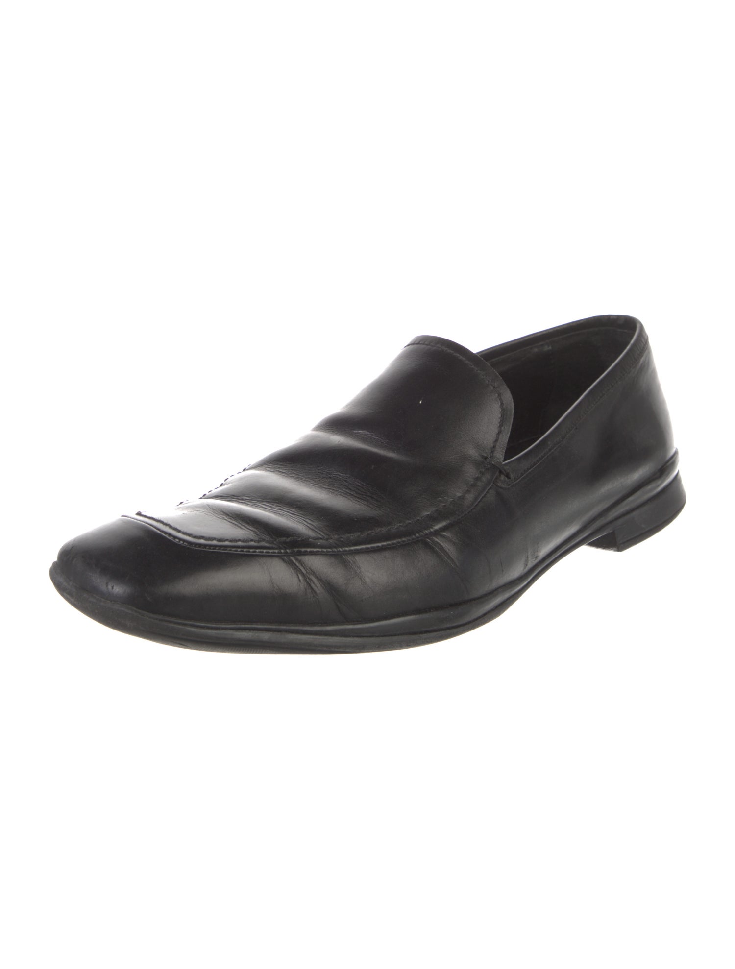 Prada Leather Loafers