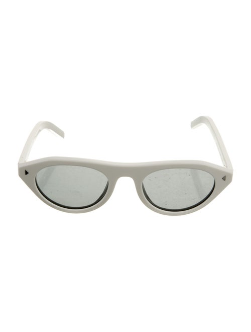Prada Round Mirrored Sunglasses