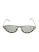 Prada Round Mirrored Sunglasses
