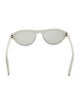 Prada Round Mirrored Sunglasses