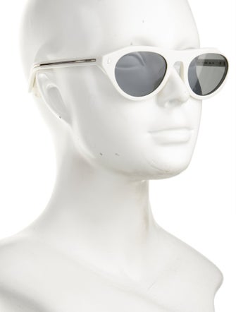 Prada Round Mirrored Sunglasses