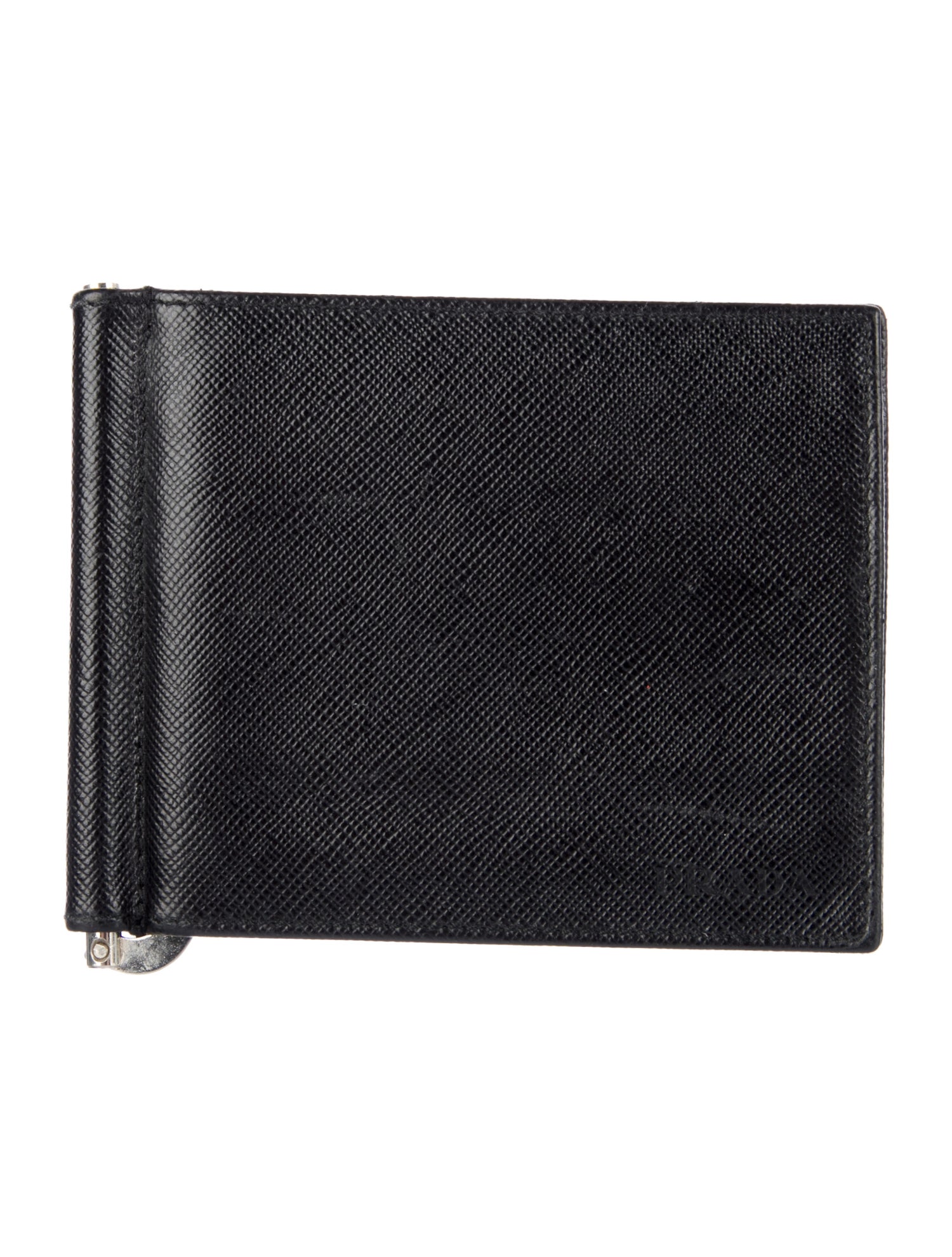 Prada Saffiano Lux Leather Compact Wallet