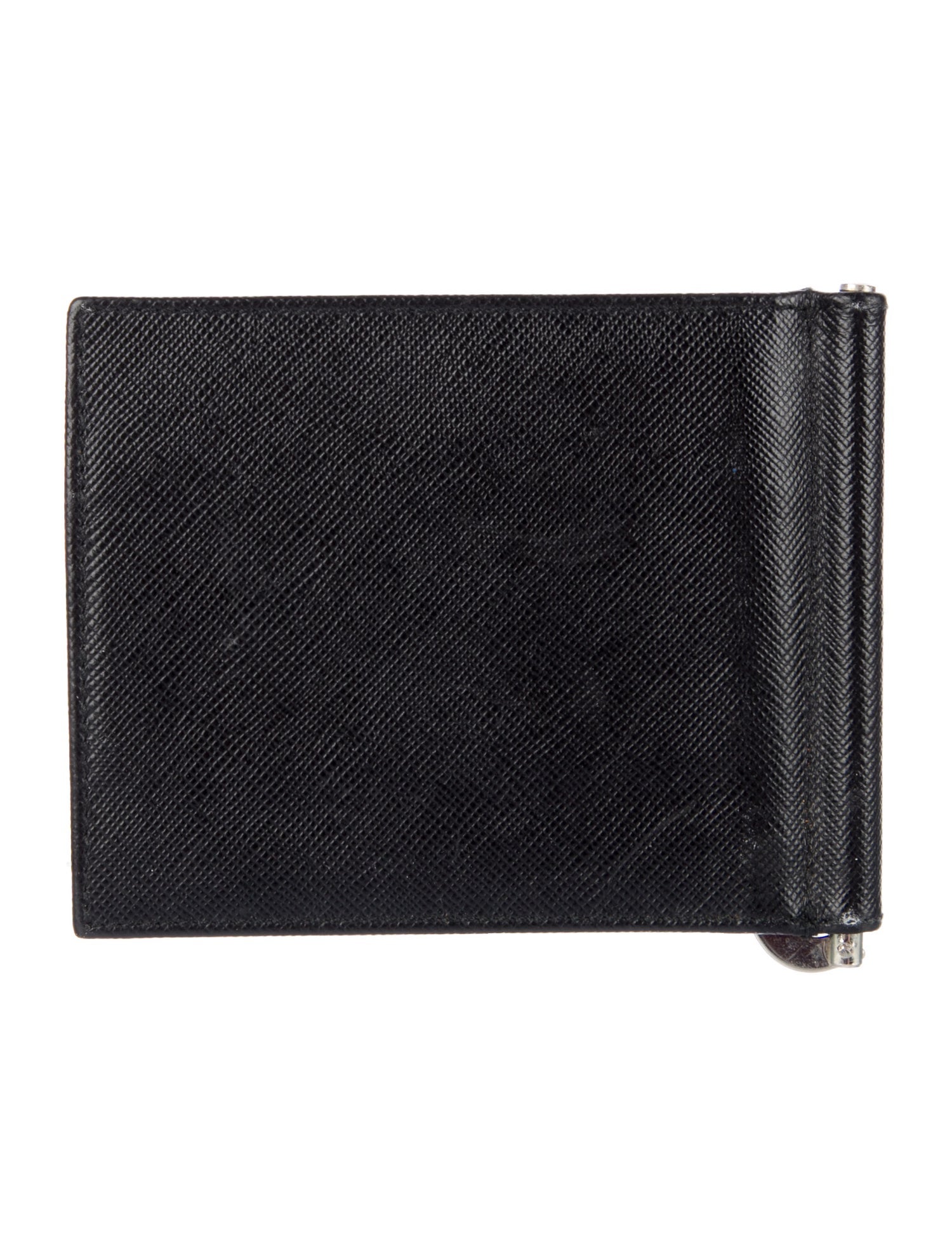 Prada Saffiano Lux Leather Compact Wallet
