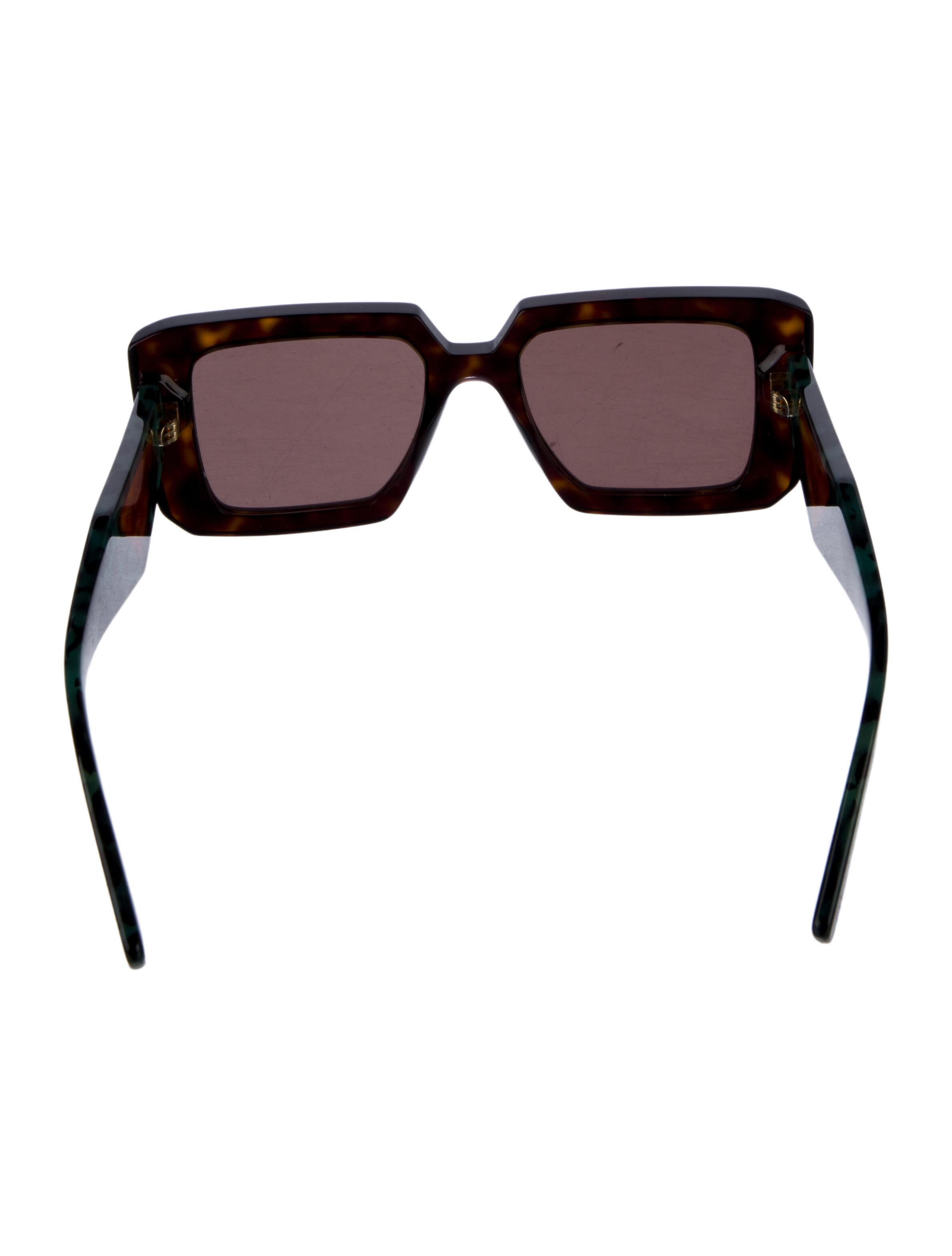 Prada Square Tinted Sunglasses