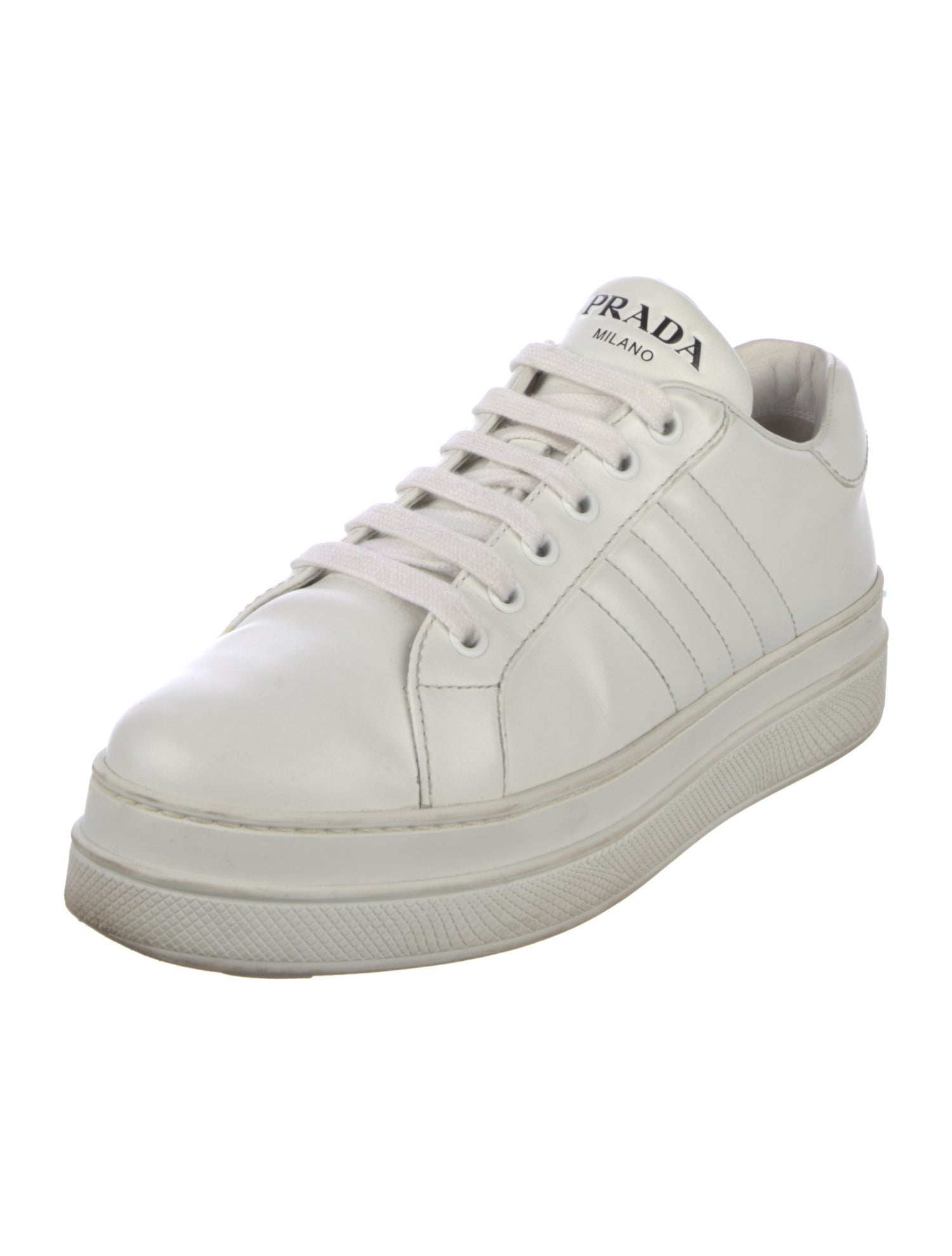 Prada Leather Sneakers