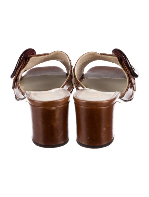 Prada Leather Slides