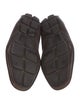 Prada Horsebit Accent Leather Moccasins