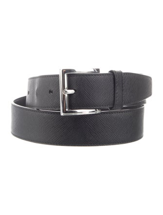 Prada Saffiano Cuir Leather Belt