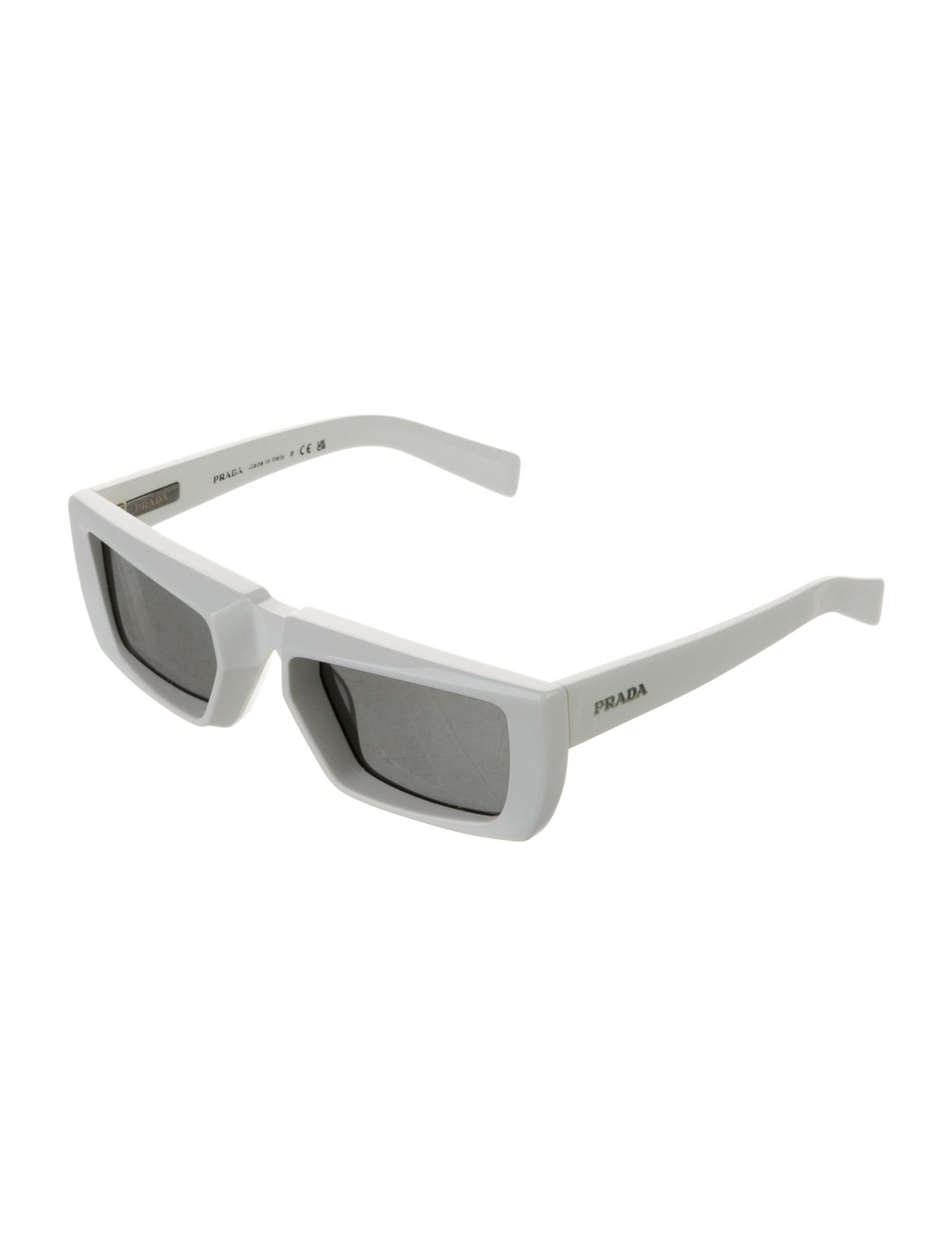 Prada Square Tinted Sunglasses