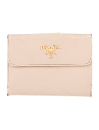 Prada Saffiano Lux Leather Compact Wallet
