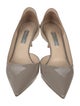 Prada Patent Leather D'Orsay Pumps