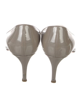 Prada Patent Leather D'Orsay Pumps