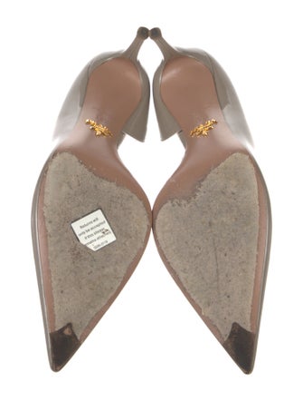 Prada Patent Leather D'Orsay Pumps