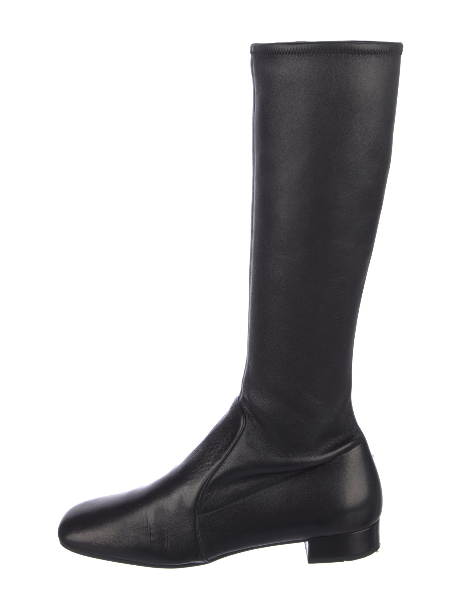 Prada Leather Riding Boots