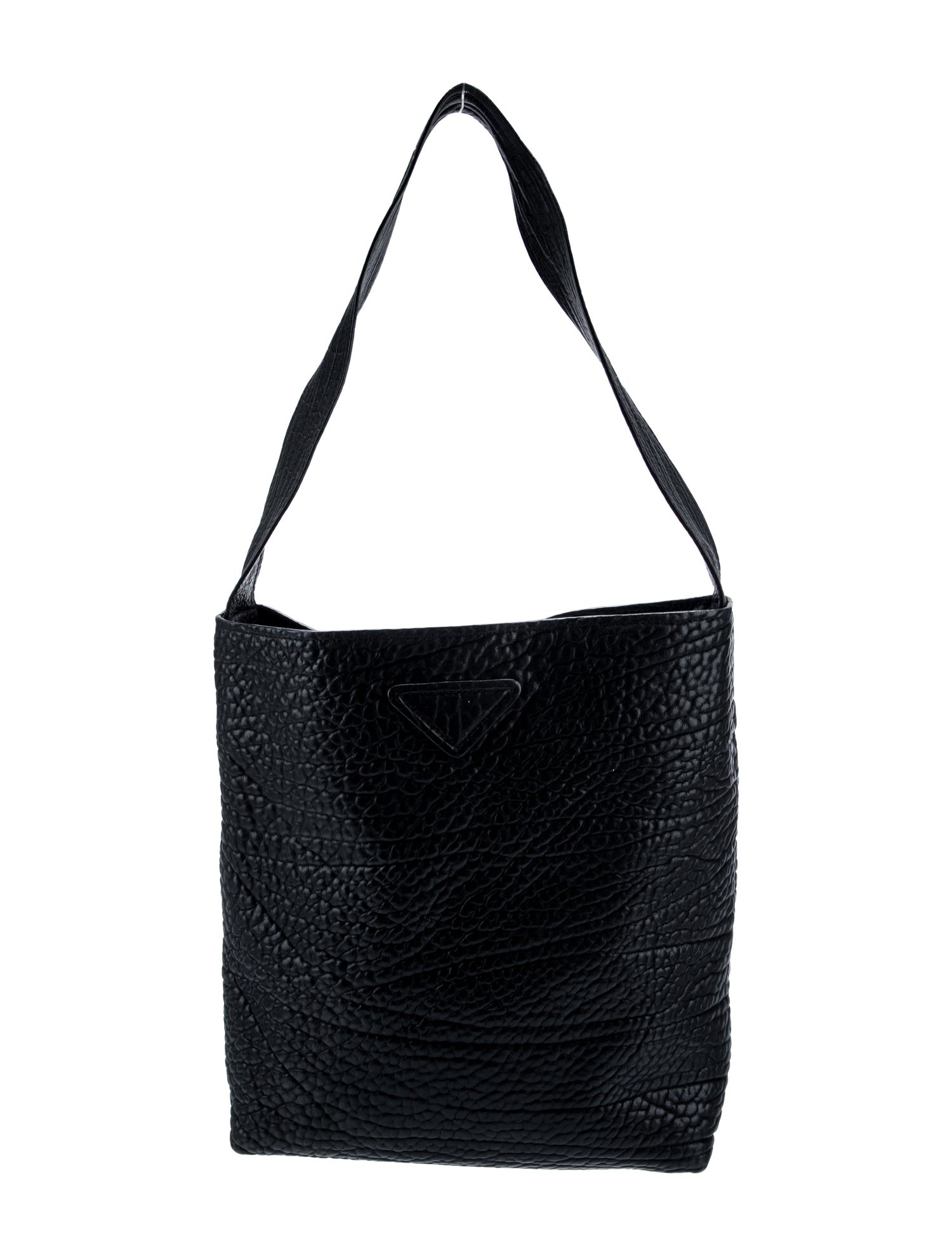 Prada Leather Messenger Bag