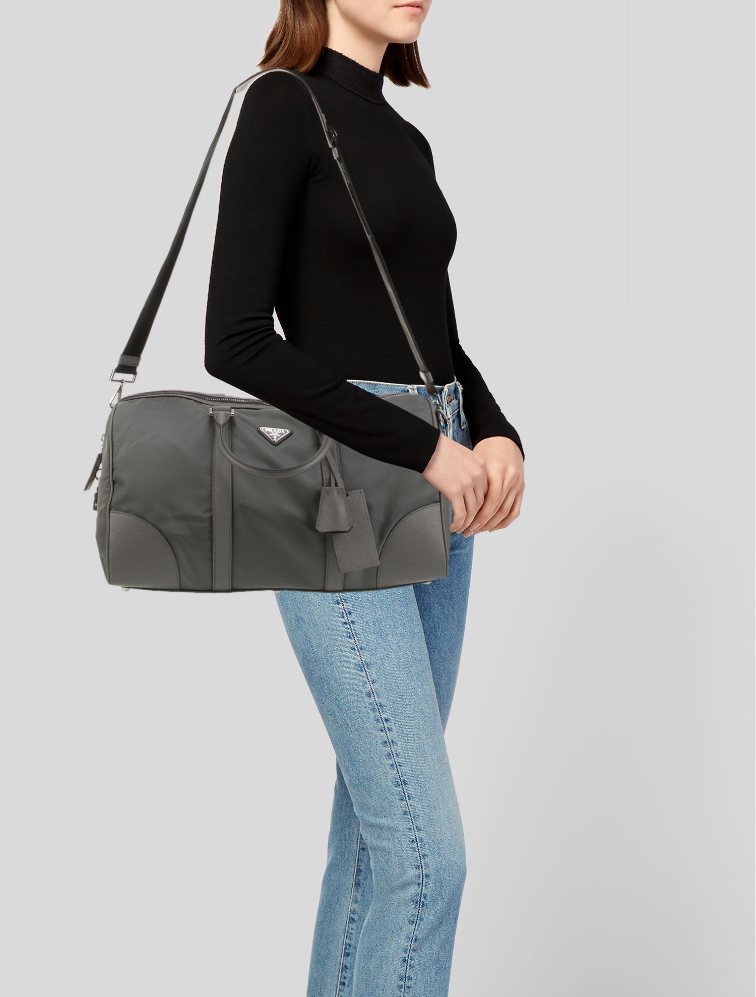 Prada Nylon Weekender Bag