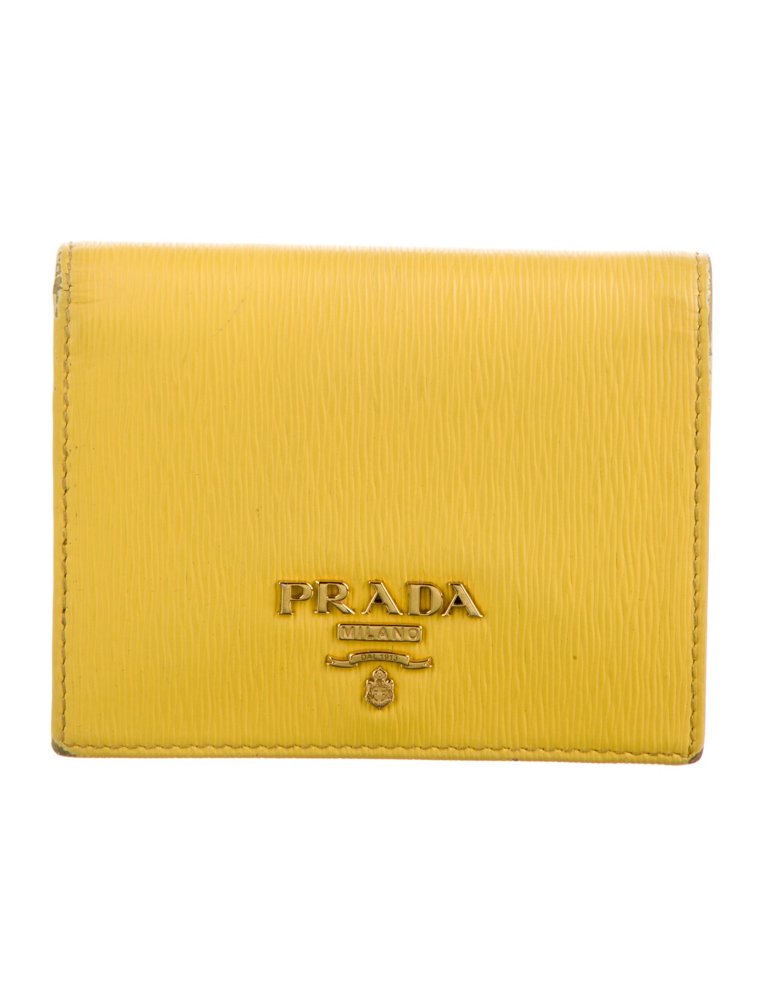 Prada Vitello Move Leather Wallet