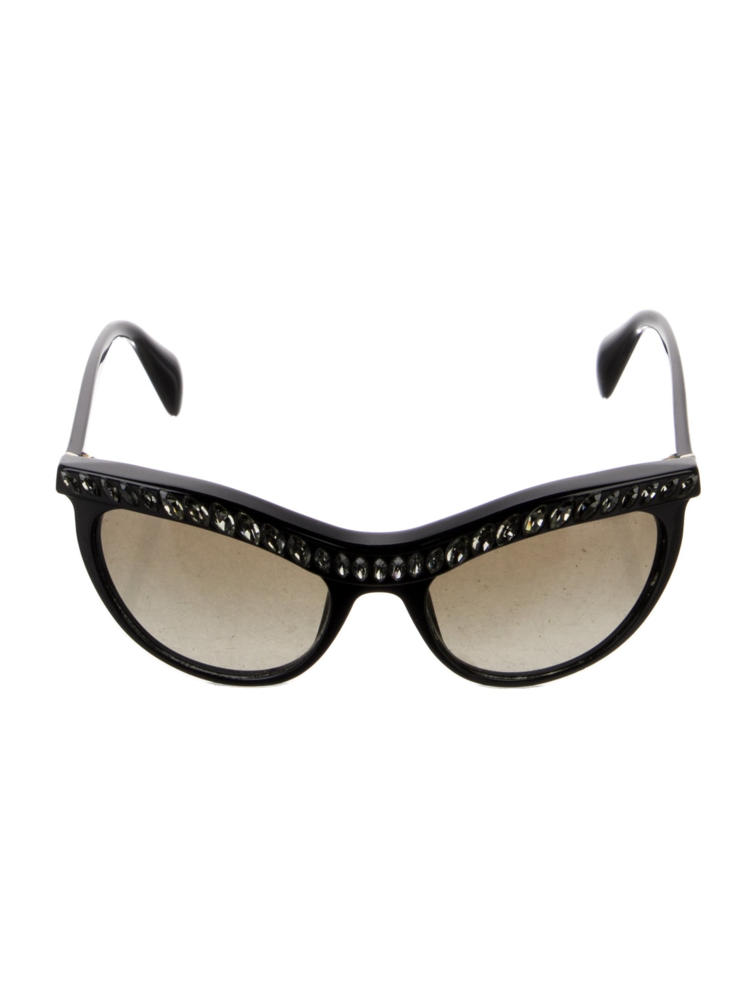 Prada Cat-Eye Tinted Sunglasses