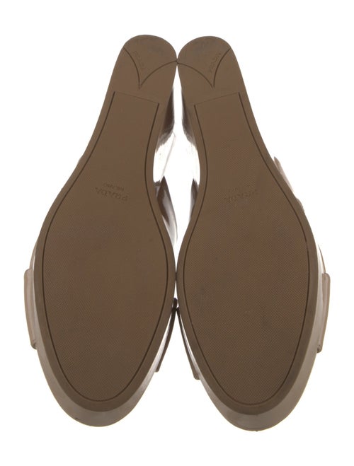 Prada Patent Leather Slides