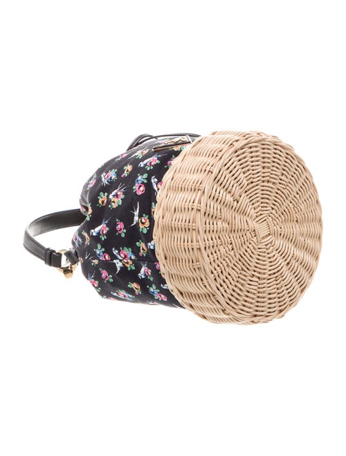 Prada Canvas Bucket Bag