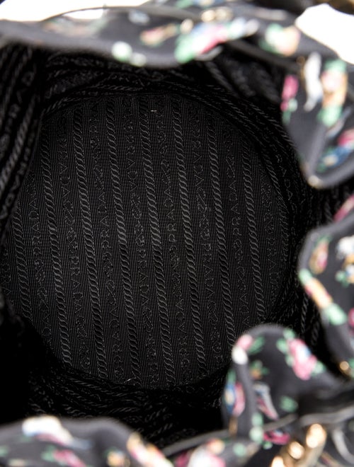 Prada Canvas Bucket Bag