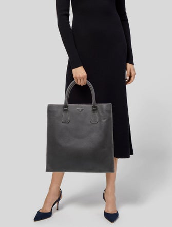 Prada Vitello Daino Leather Tote