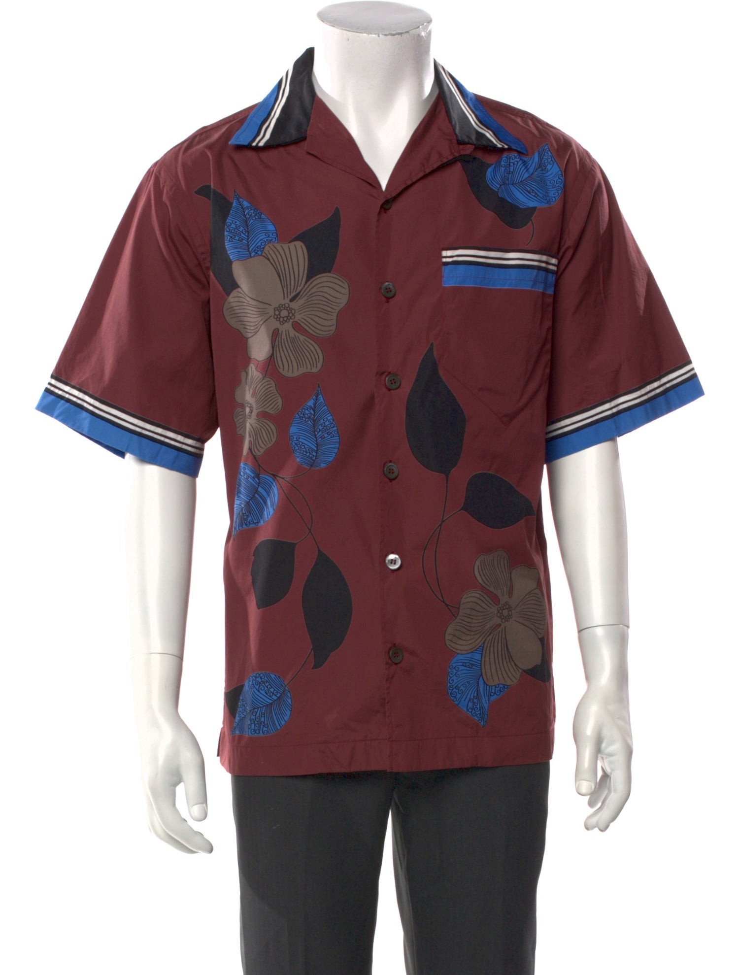 Prada 2021 Floral Print Shirt