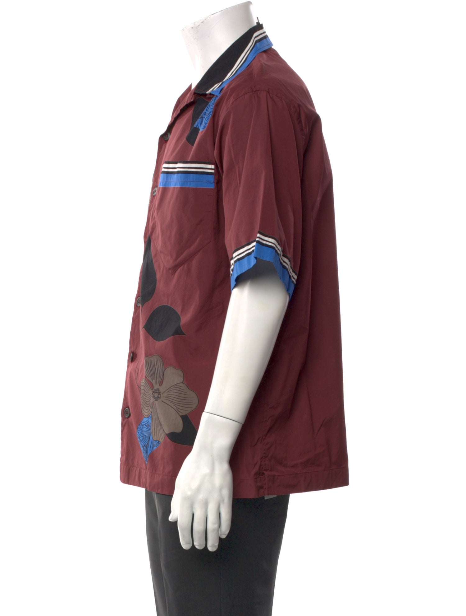 Prada 2021 Floral Print Shirt