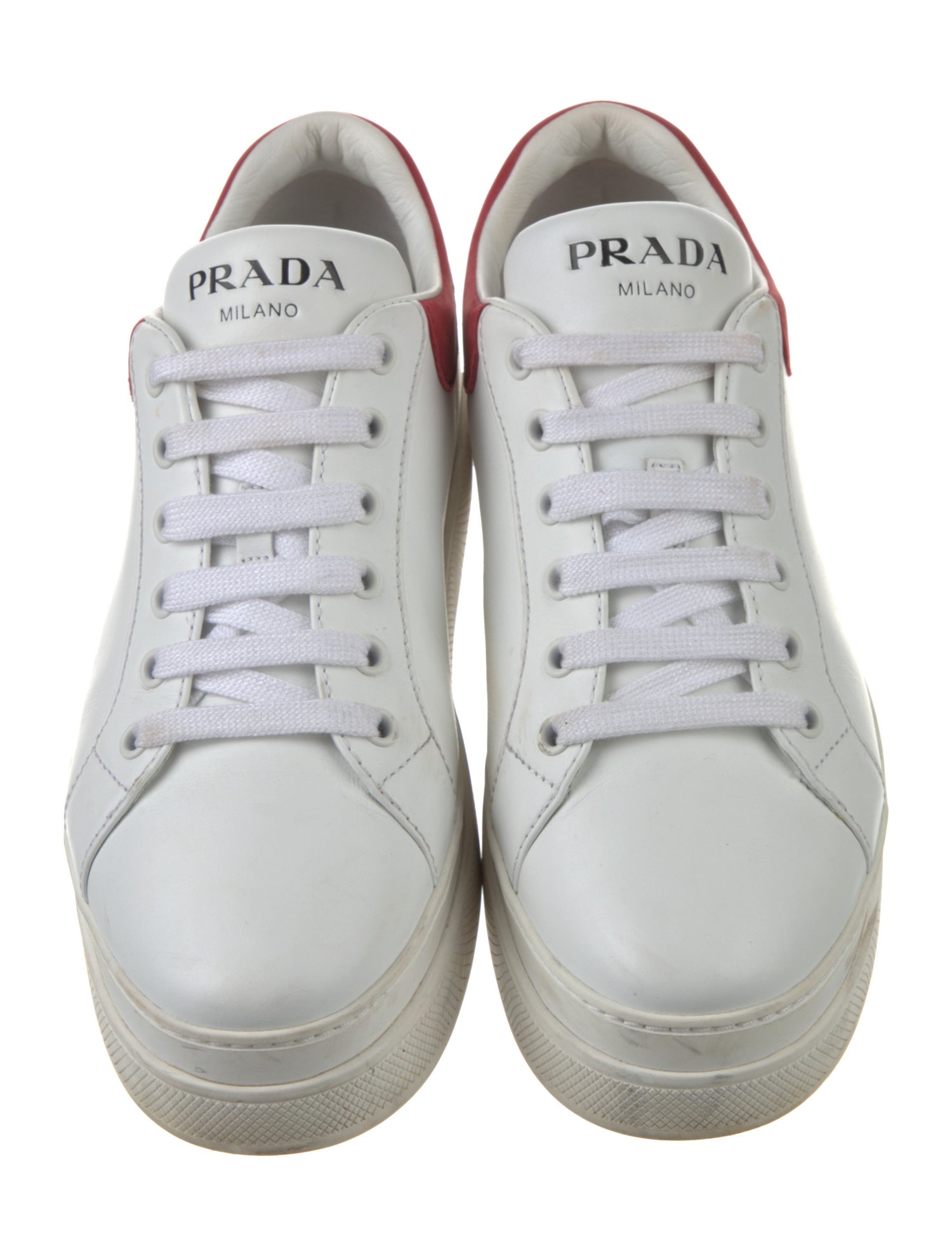 Prada Leather Sneakers