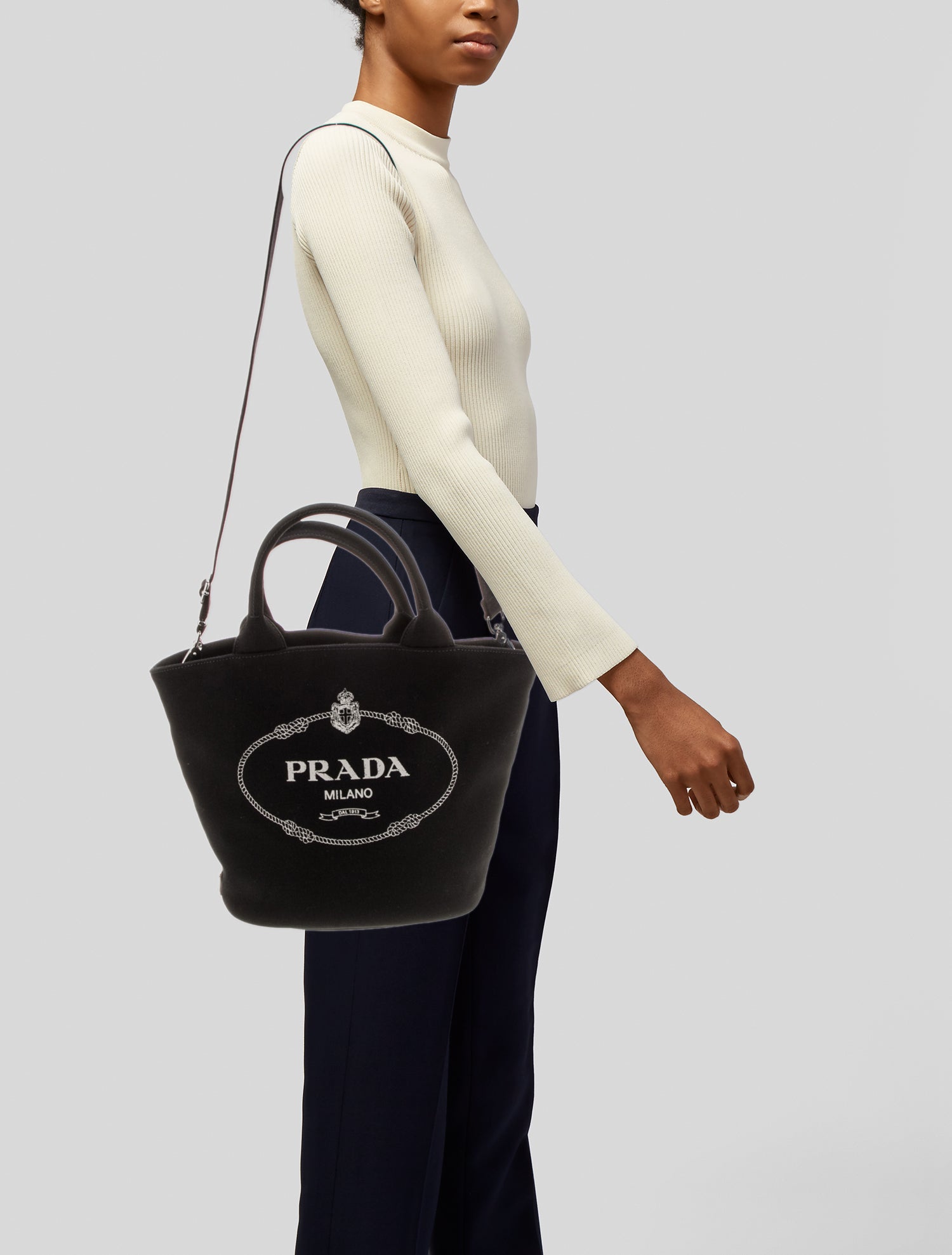 Prada Canvas Tote