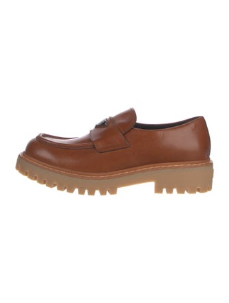 Prada Leather Loafers