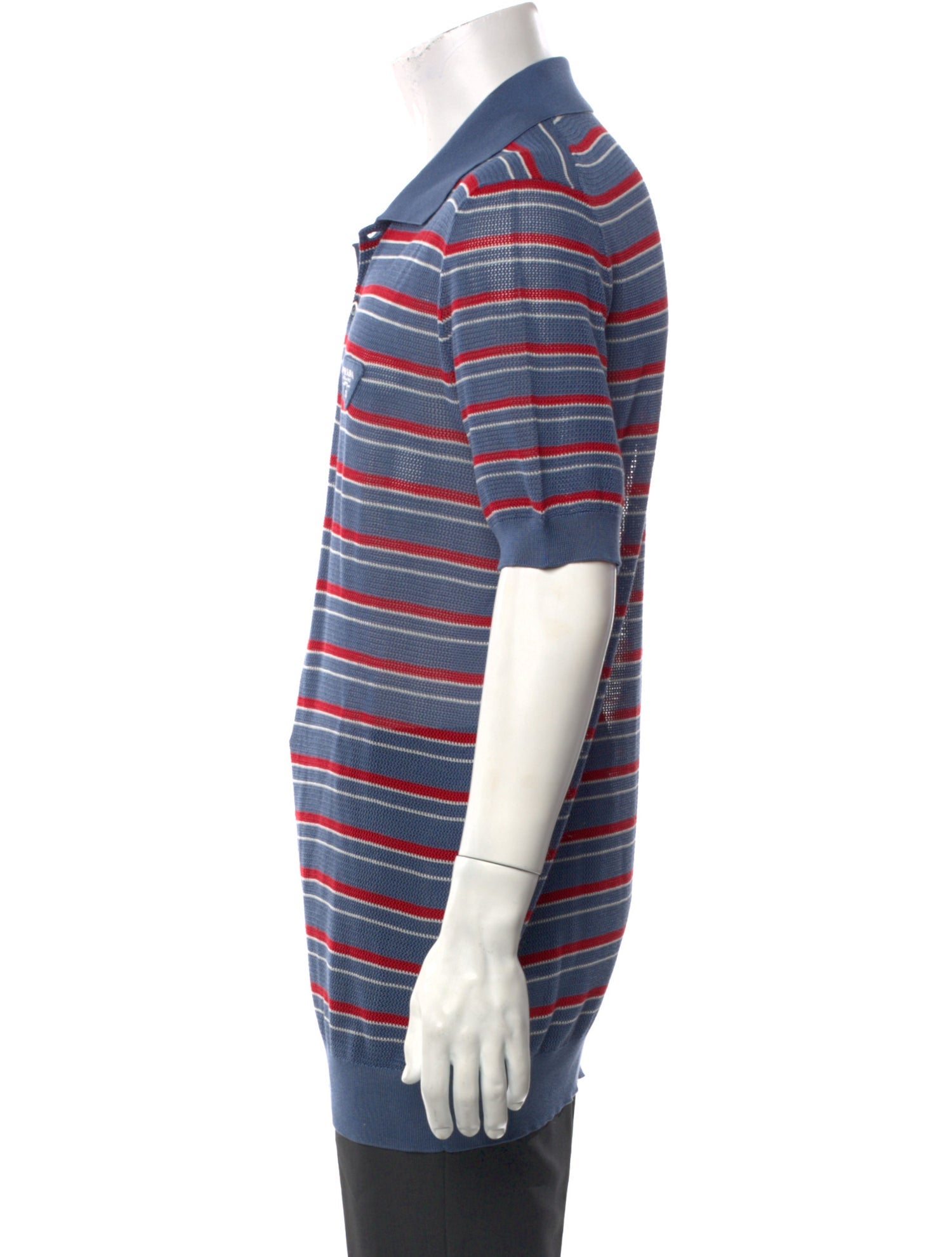 Prada 2025 Signature Logo Polo Shirt