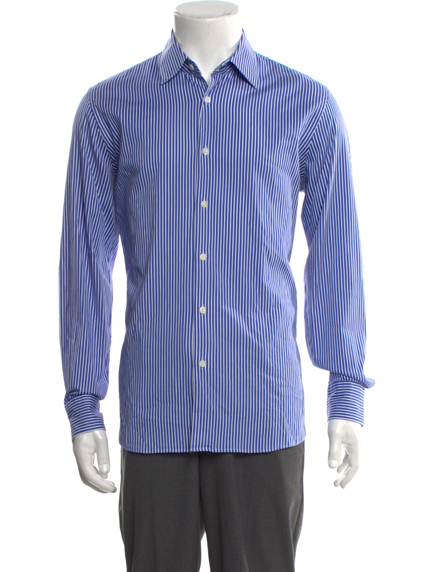 Prada 2019 Striped Dress Shirt