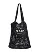 Prada Raffia Tote