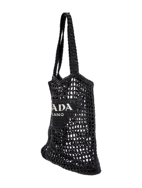 Prada Raffia Tote