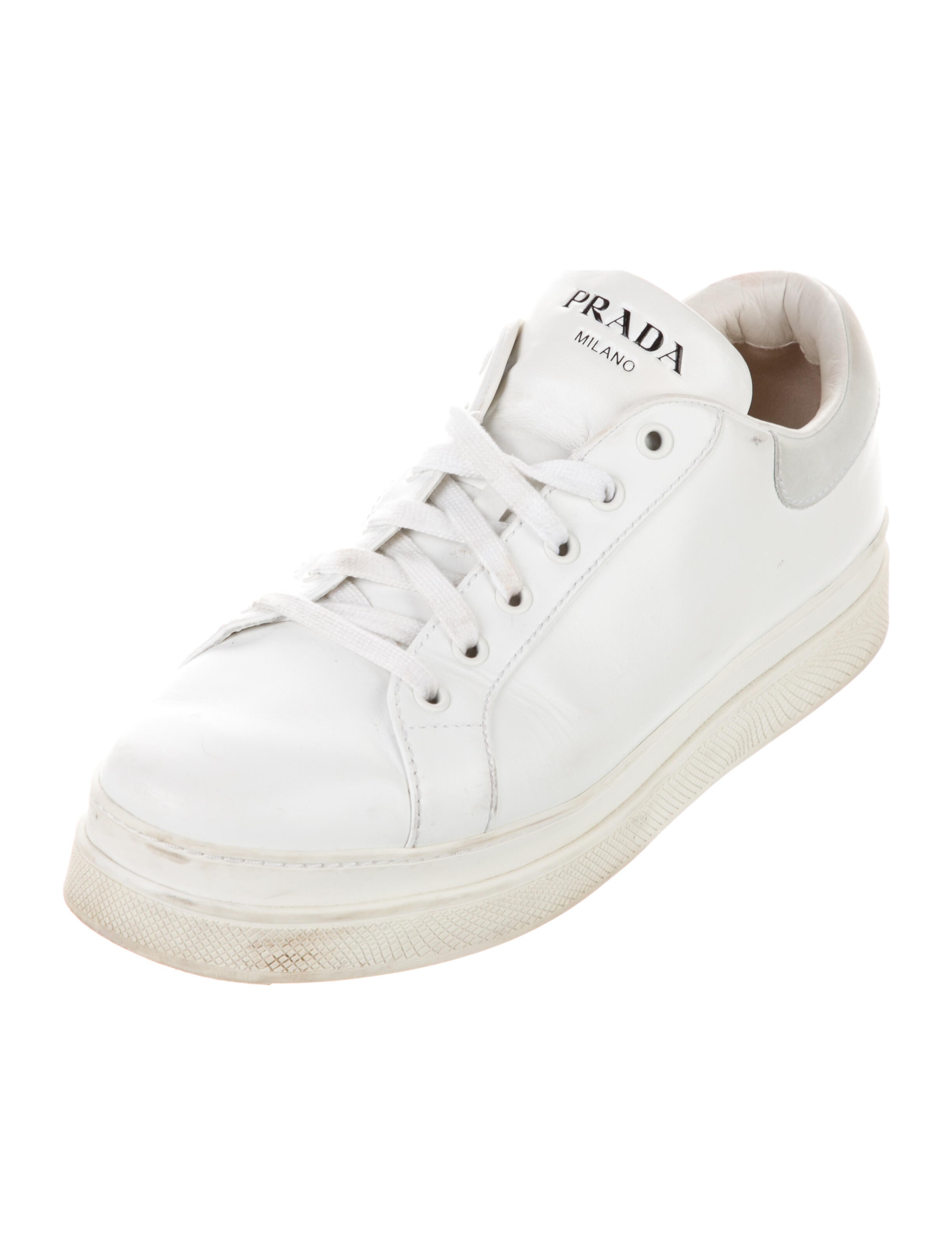 Prada Leather Sneakers