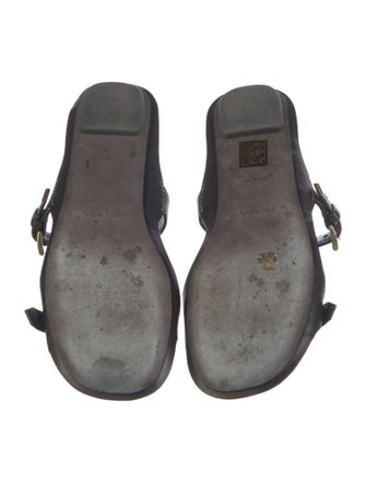 Prada Leather Slides