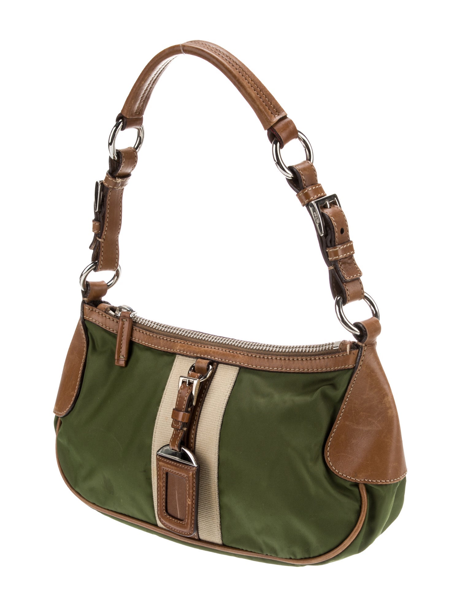 Prada Tessuto Nylon Shoulder Bag