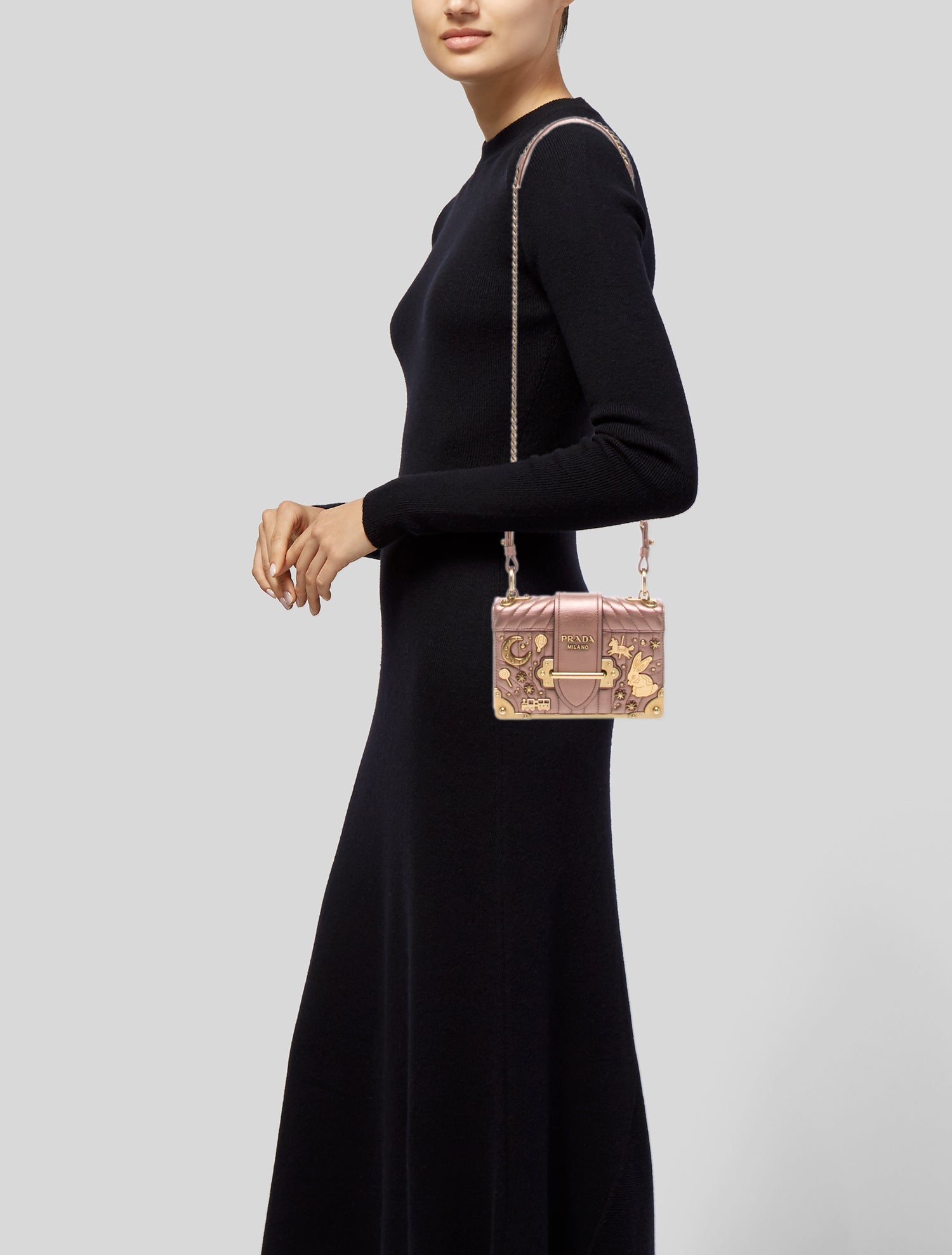 Polo Ralph Lauren Fringe-Trimmed Leather Crossbody Bag