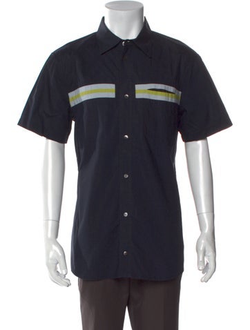 Prada Sport Casual Shirts Vintage Graphic Print Shirt XL