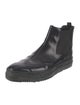 Prada Leather Chelsea Boots